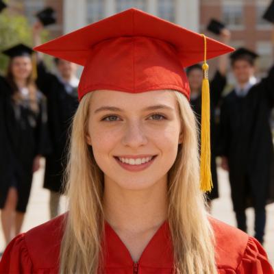 Promoce Klobouk s Střapcem Nastavitelná Velikost Lehký Matný Bakalářský Klobouk Pevná Deska Obřad Párty Promoce Klobouk Oslava Dekor