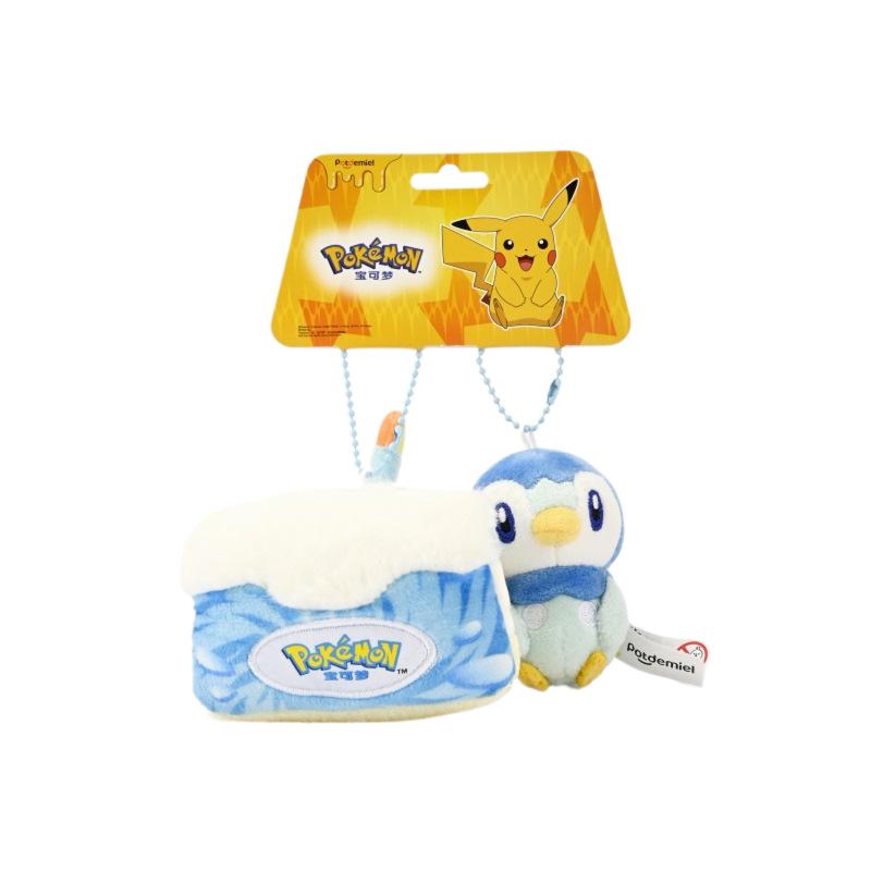 Authentic Pokémon Plush Toys: Pikachu, Squirtle, Psyduck Dolls