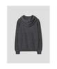 SHIFT.G Wool Texture Hoodie Sweater Ash