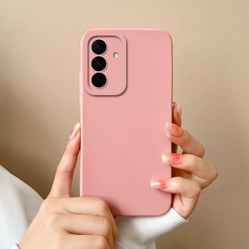 New Phone Cases For Samsung A26 A16 A36 A56 F14 C55 M55 M35 A06 A16 S24 FE Back Covers Four Solid Color Silicone Lightweight Durable For Samsung Shell