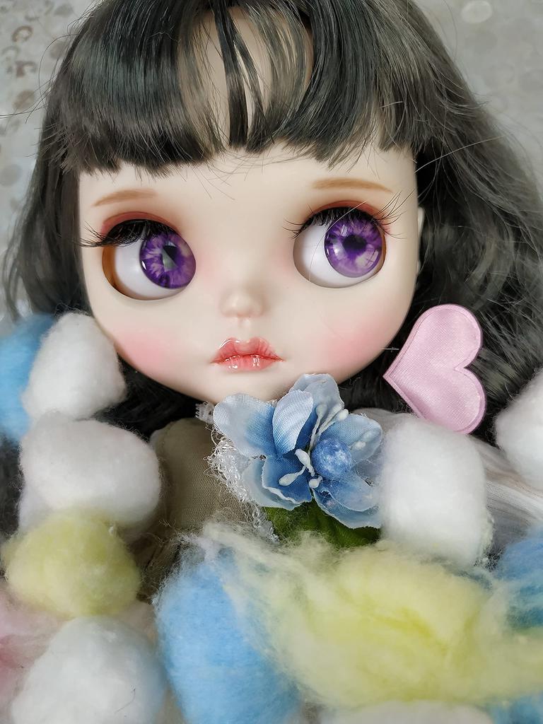 Fortune Days Doll Designed by 4 Different Eye Colors Makeup 19 Modified Jointed Doll Suitable for Ages Sunny, + Hand-Applied + (J-CUS007) 6+