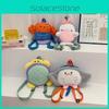 Animal Sea Cartoon Plush Backpack Ergonomic Straps For Kindergarten Schoolbag