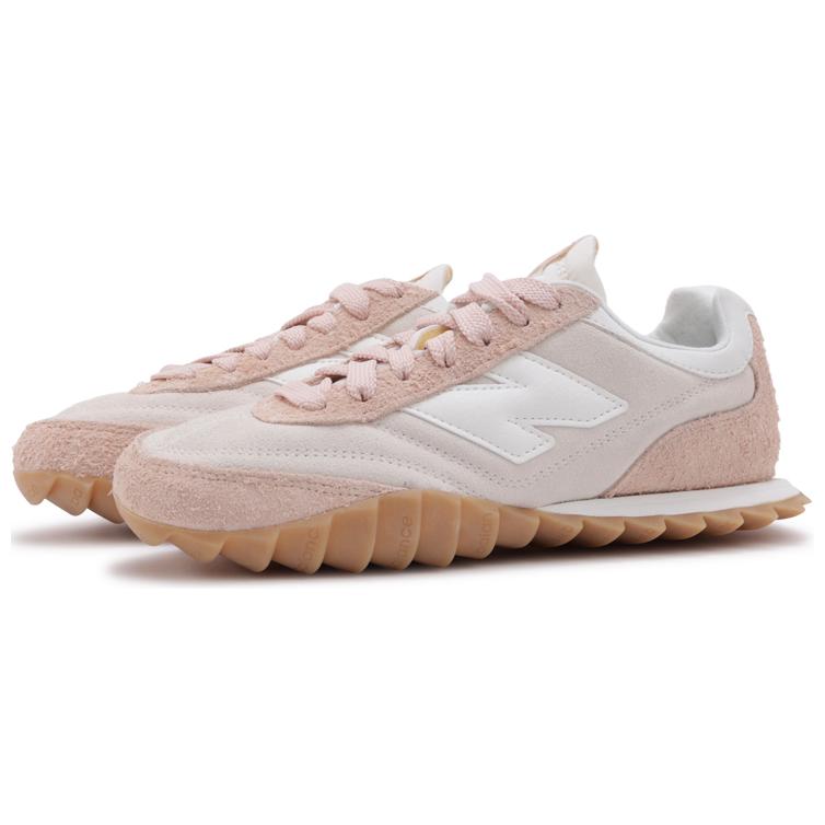 New Balance Rc30 Confortáveis Versáteis Casuais de Cano Baixo Estilo de Vida Sapatos Casuais Unissex Rosa Cinza Branco URC30MD