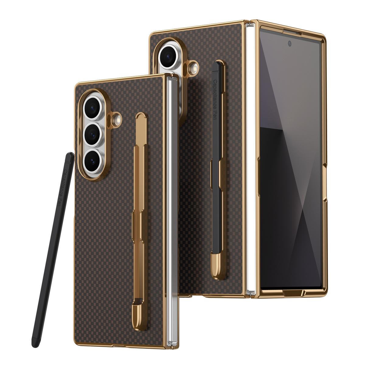 Kevlar Leather Pen Slot with Pen