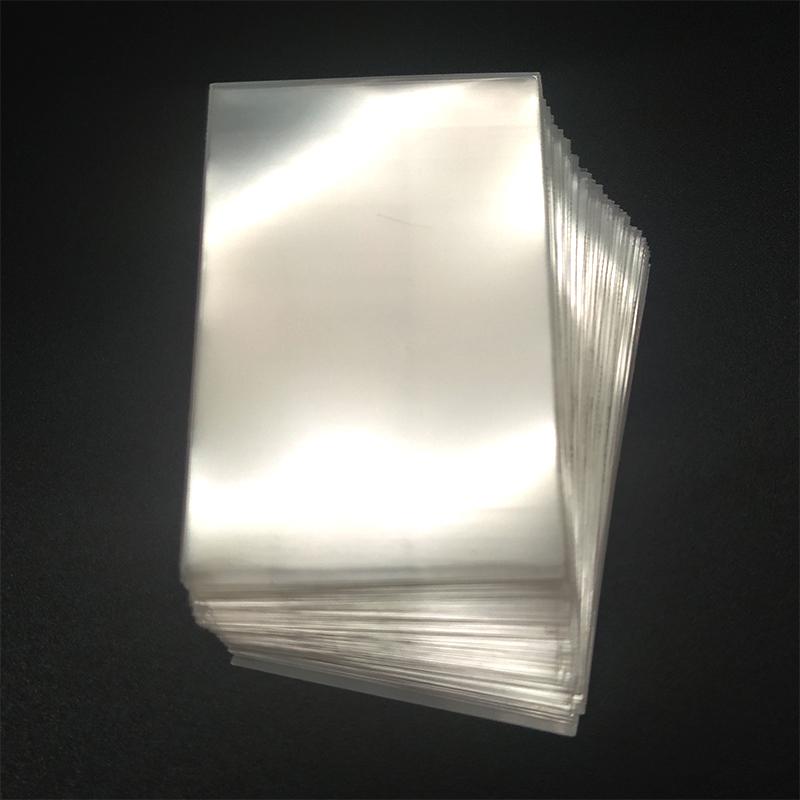 300Pcslot 7 Sizes Transparent Card Protector For Board Games Cards Gathering Card Sleeves