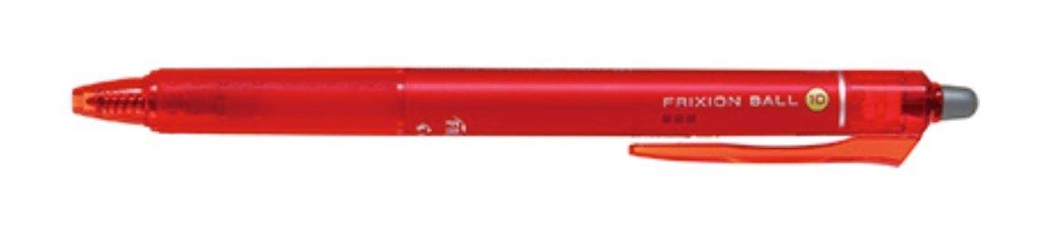

Набор ручек Pilot Frixion Ball Knock Bold Красный 1,0 мм LFBK-23M-R 10 штук