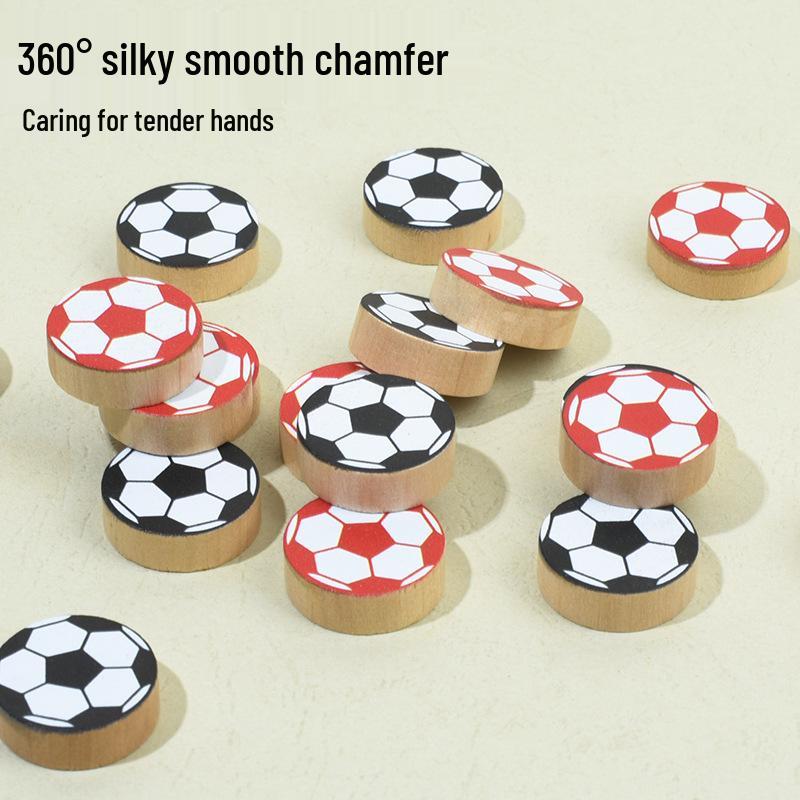 Children's Arithmetic Education Toy: Early Math and Football-Themed Wooden Game