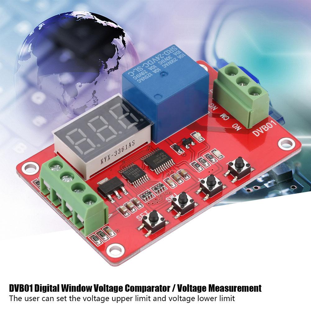 Red DVB01 Digital Window Voltage Comparator Voltage Measurement (24V )