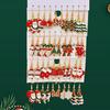 5Pairs Christmas Mixed Earrings Set for Women Santa Claus Xmas Tree Snowflake Elk Snowman Hook Stud Earring Girl Party Jewelry