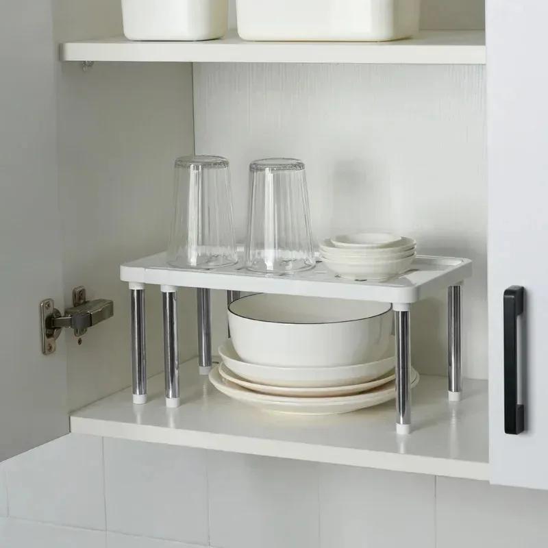Scalable Shelf 1 Piece Multifunctional Storage Rack Organizer of Household Items Seasoning Bottle