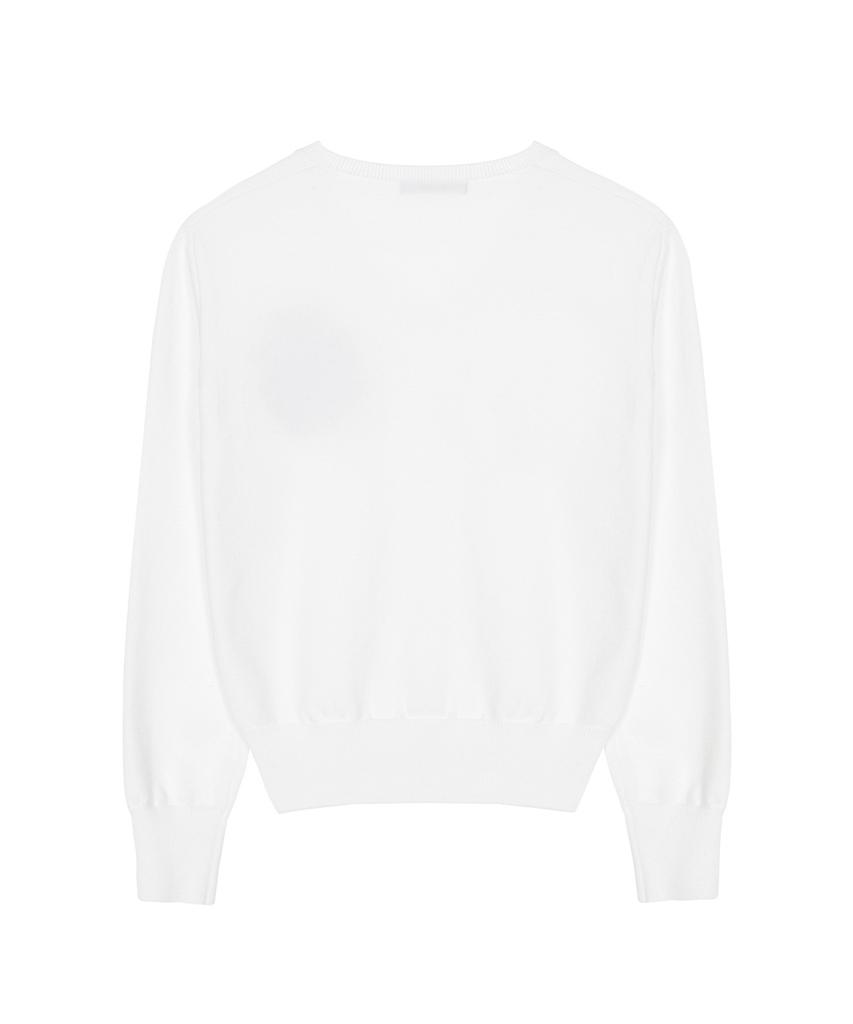 Nigaennikol Nicole Mini Rose Jaquard Knit_Ivory