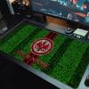 Eintracht Frankfurt Benutzerdefinierter Name Große Größe Mauspads Große Gaming-Tischauflage Rutschfest Laptop Tablet Großes Mauspads XXL Matte Mini-PC-Spielmatte Mit Schloss