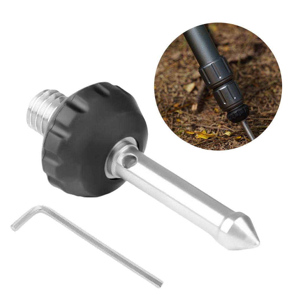 Tripod Foot Spike Non Slip Replacement for 3/8Inch Thread Screw Double Use Interchangeable For Tripods And Monopods