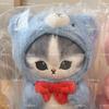 [USED] mofusand Taiwan Mofu Sand Teddy Bear Nyan Blue