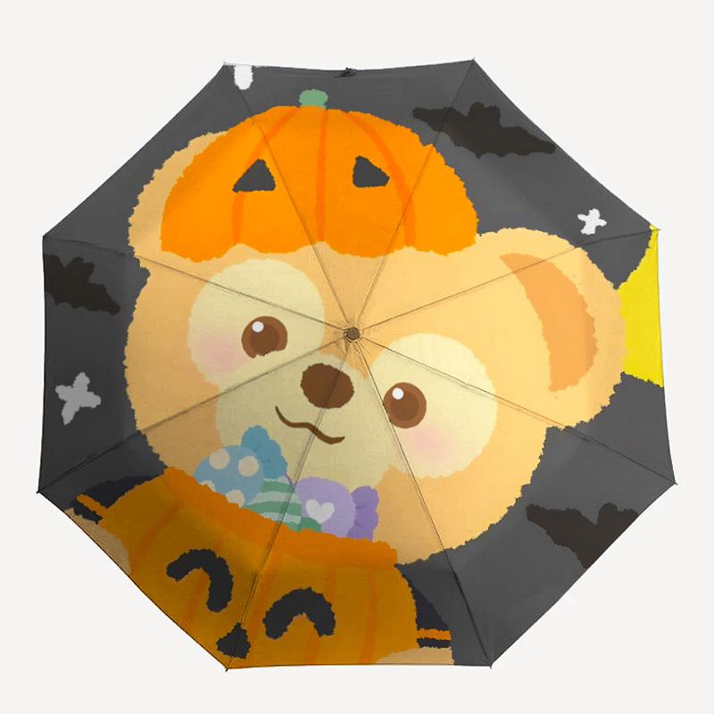

1pc Halloween Duffy Automatic Folding Umbrella, Compact Portable Travel Umbrella, Perfect Gift for Friends yy250806004