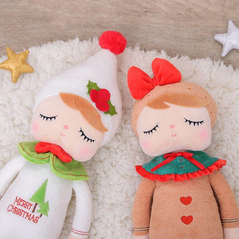 Adorable Christmas Metoo Doll Plush Toys For Girls Featuring Cute Cartoon Designs