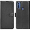 Litchi Moto E20 / E40 Czarny