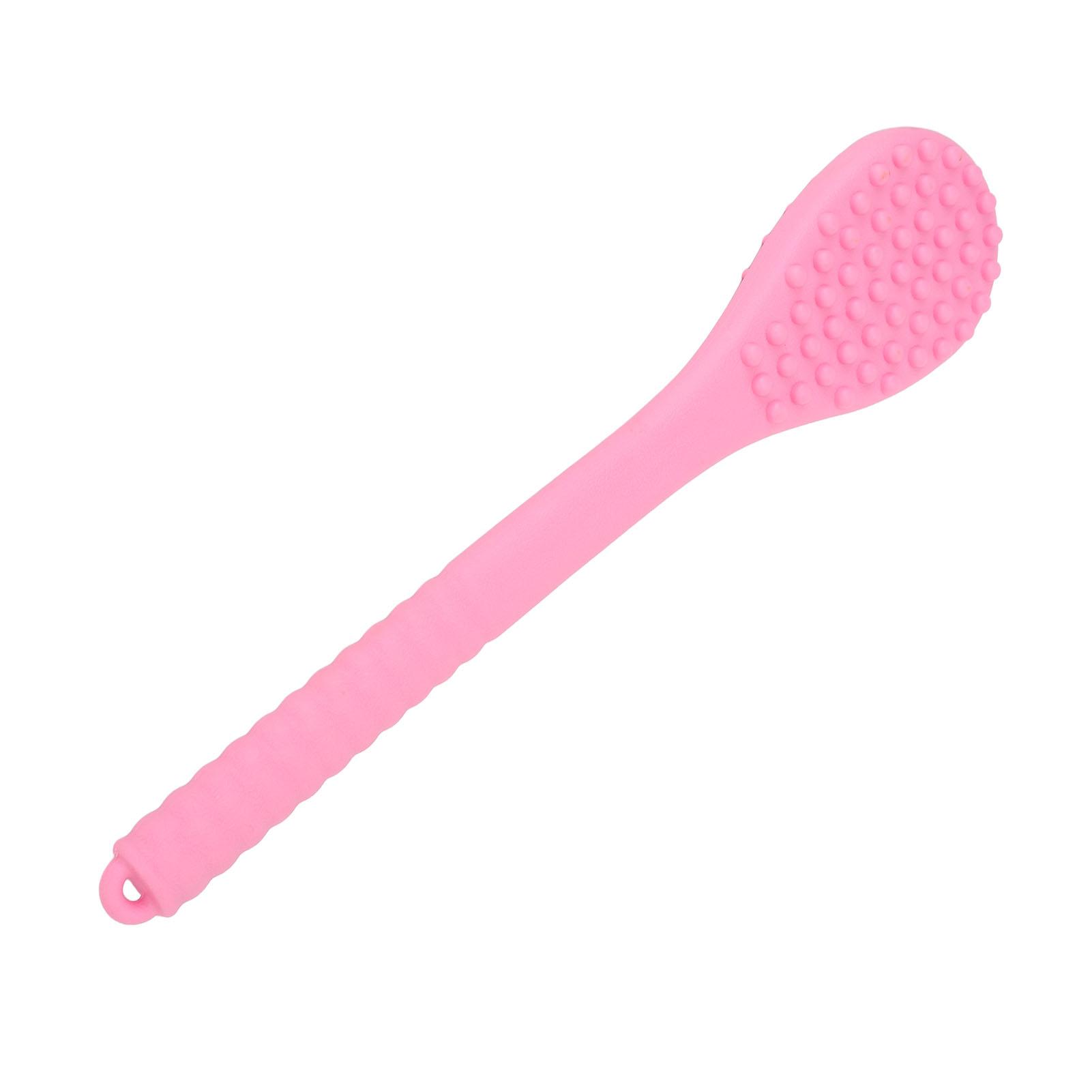 

Ручной массажный молоток Длинный ручной Двусторонний постукиватель для спины Дренаж меридианов для расслабления Розовый розовый