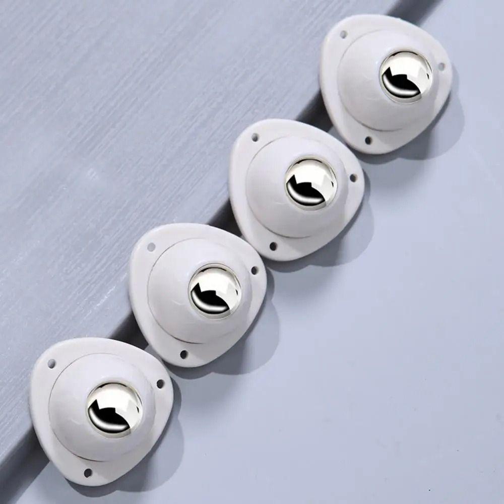4Pcs/set 360 Swivel Furniture Casters Mini Mute Rolling Pulley New Caster Wheel  For Furniture