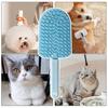 Katzenkamm - Ergonomic Anti-Slip Cat Hair Comb In Ice Cream Shape for Gentle Detangling - Blue for Home, Clinics, and Travel