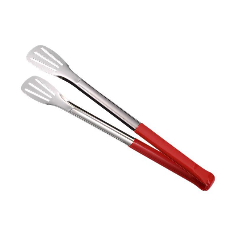 Heavy-Duty Stainless Steel 304 Tongs for Barbecue, Bread, Steak, and Roasting.