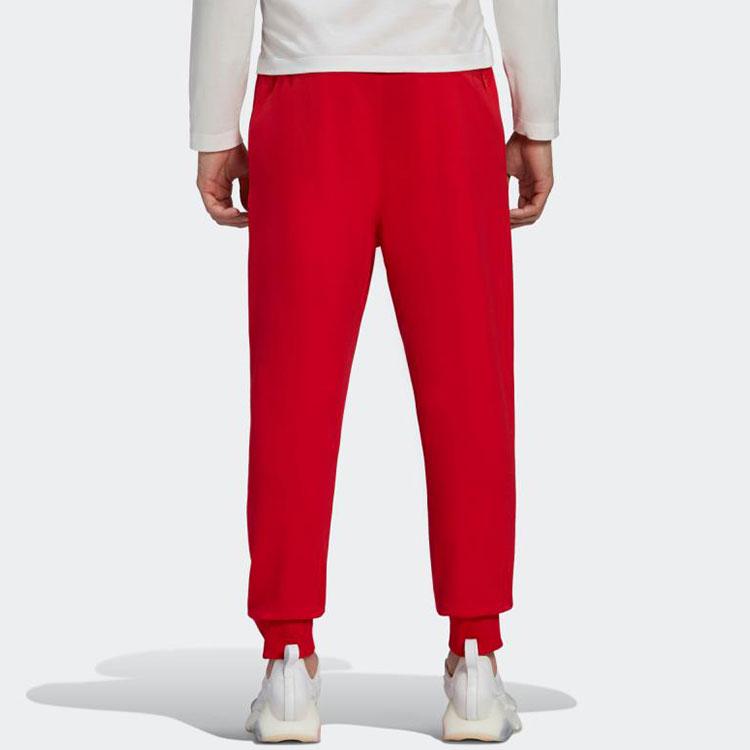 Y-3 Logo Loose Fit Cuffed Sweatpants Men Bottoms Red GK4519