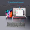 Ultradünne kabellose Bluetooth-Tastatur mit Touchpad für Handys & Tablets