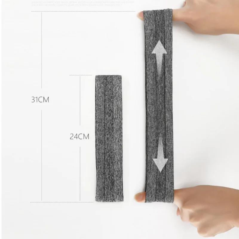Outdoor Sports Headband Portable Fitness Hair Bands Man Woman Hair Wrap Brace Elastic Cycling Yoga Running Exercising Sweatband