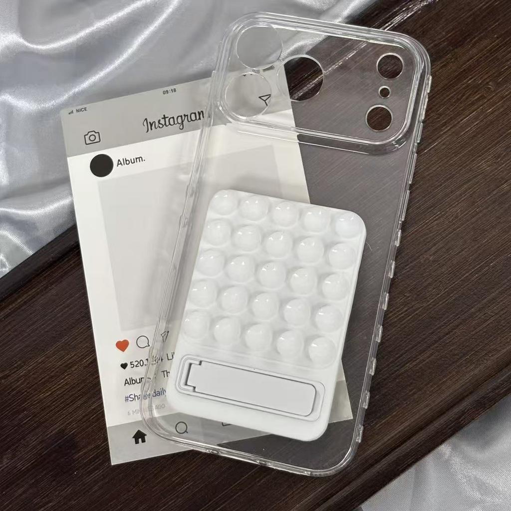 Suction Cup Holder Mobile Phone Case Is Suitable for Apple 11promax Mobile Phone Iphone11 Huawei Love Window Soft Case