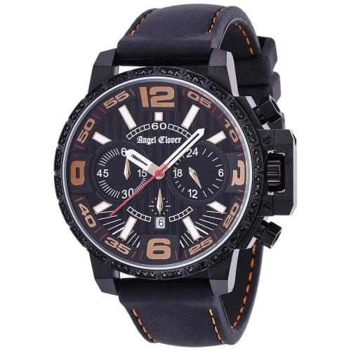 

Angel Clover TIME CRAFT Men s Watch, Black Dial, Stainless Steel, Quartz Movement, 48mm, Official Warranty, NTC48BBK-LIMITED