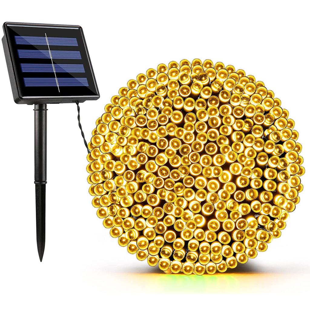 Solar Powered Led String Lights Outdoor Waterproof Fairy Lights String Solar Garland For Patio Wedding Christmas Garden Light