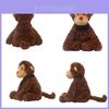 Schattige Pluto Border Collie Pluche Speelgoed Perfect Verjaardagscadeau Zacht Knuffeldier Pop