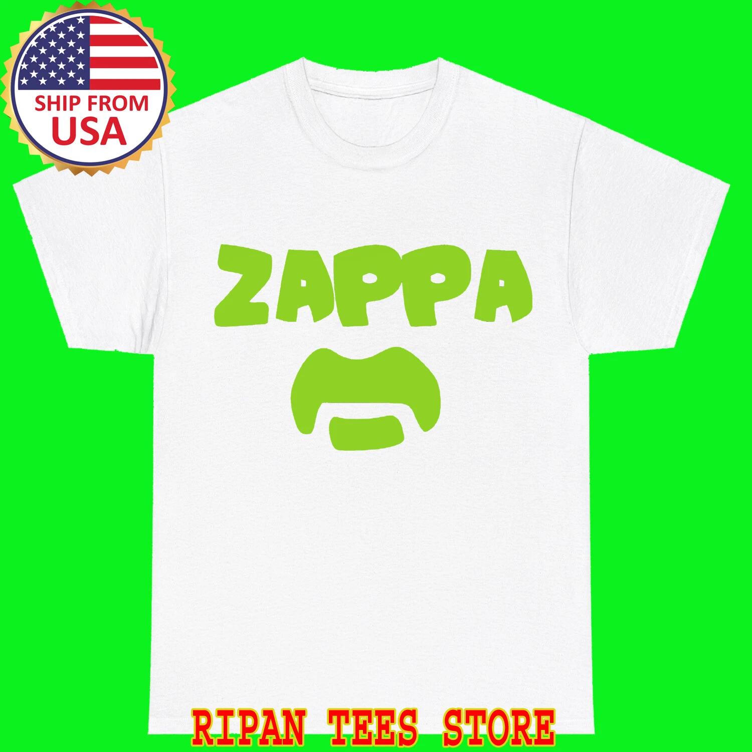Frank Zappa White T-Shirt Tee Top Unisex 4XL