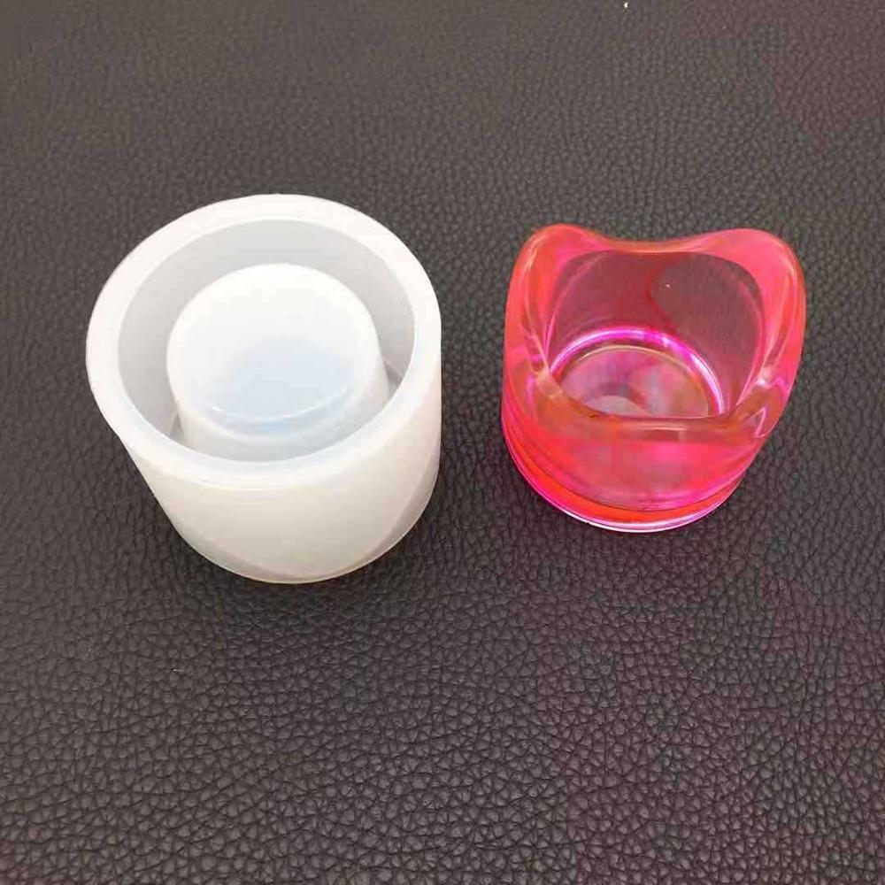 Silicone Mold Candlestick Flower Pot Mould Candle Holder Tool Chocolate Mold Home Crafts Decorations