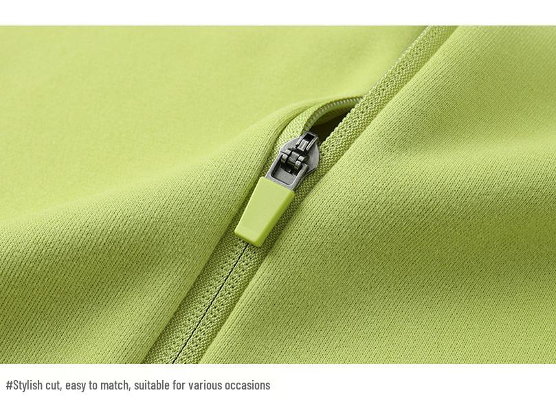 Unisex Comfortable Solid Color Zipper Hoodie with Stand-up Collar - Autumn/Winter Edition