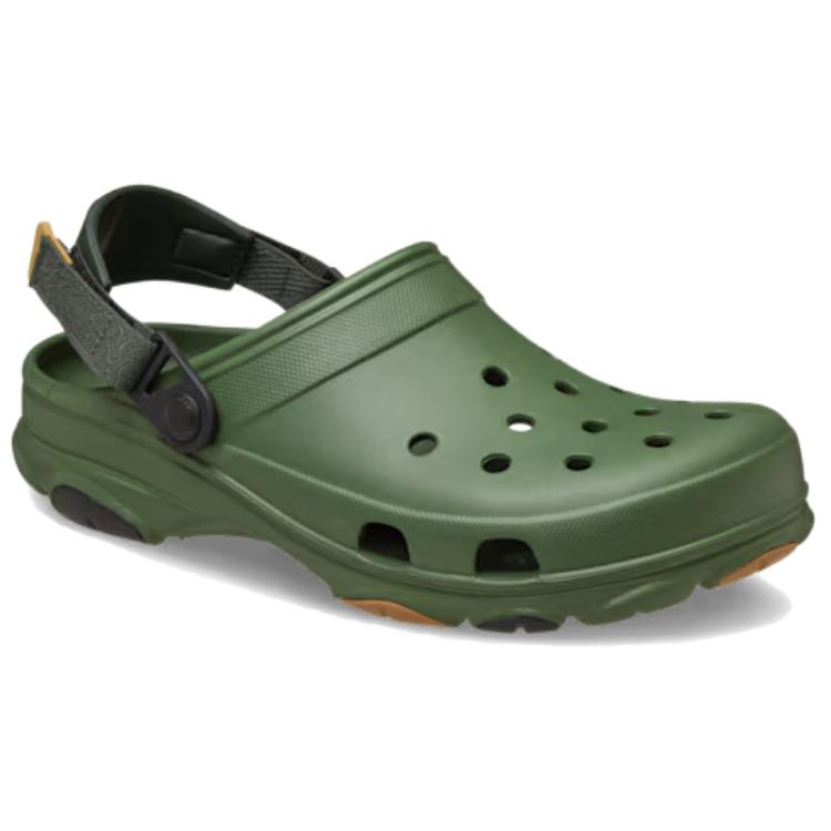 Crocs All-Terrain Clog Comfortable Simple Unisex clogs Green 206340-309