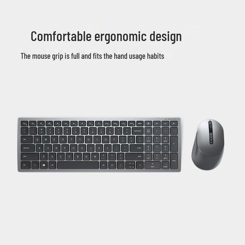 Dell KM7120W Wireless Bluetooth Keyboard and Mouse Combo