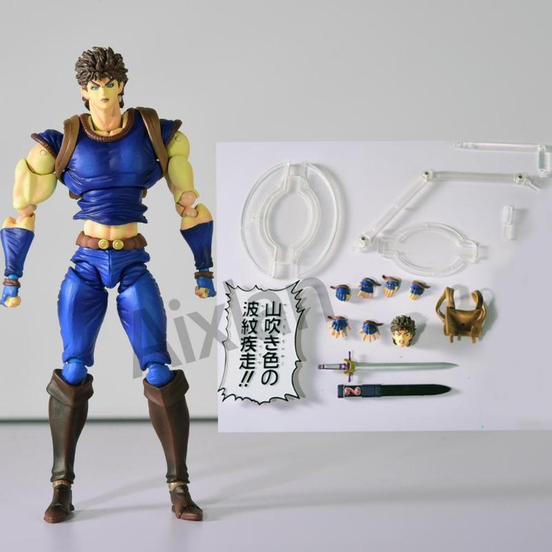 15cm Figure Bizarre Adventure Kujo Jotaro Dio Brando Diavolo Bruno Kishibe Giorno Giovanna Abbacchio Movable Action Figure