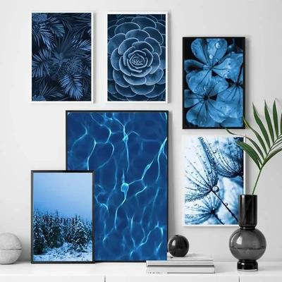 Peinture sur toile HD motif pissenlit et succulente, décoration murale nordique simple, pour la maison, le salon ou la chambre à coucher