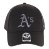 47 Athletics MVP Cap B-MVP18WBV-BKJ (Black/FF/Men's)