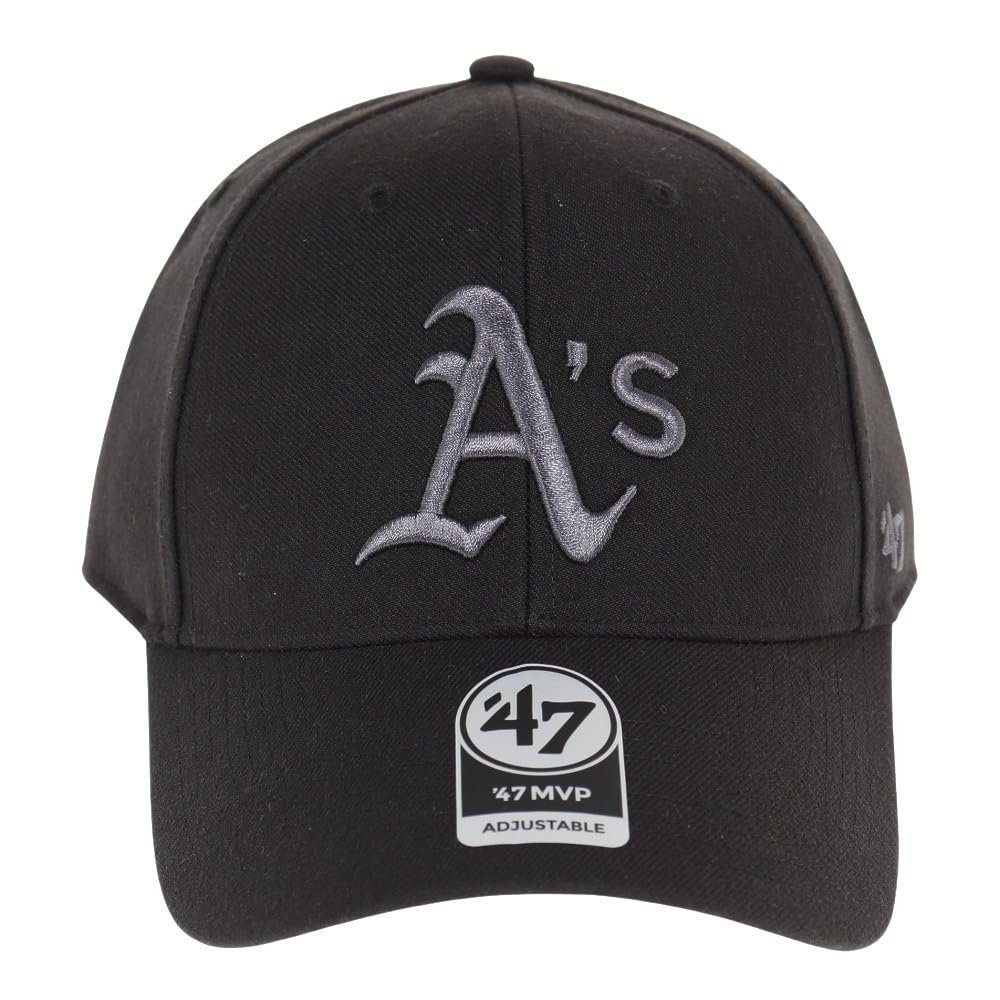 Forty Seven Athletics 47 MVP Cap (47) B-MVP18WBV-BKJ (Black/FF/Men's, Lady's)