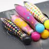 6 Pcs Big Fat Pen Smooth Writing Pen Short Fat Pen Ballpoint Pen Elegant Fat Pen Gift Pen for School Office