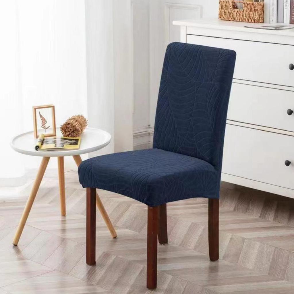 Waterproof High-Back Dining Chair Cover - Soft, Comfortable, Silky, Skin-Friendly Fabric