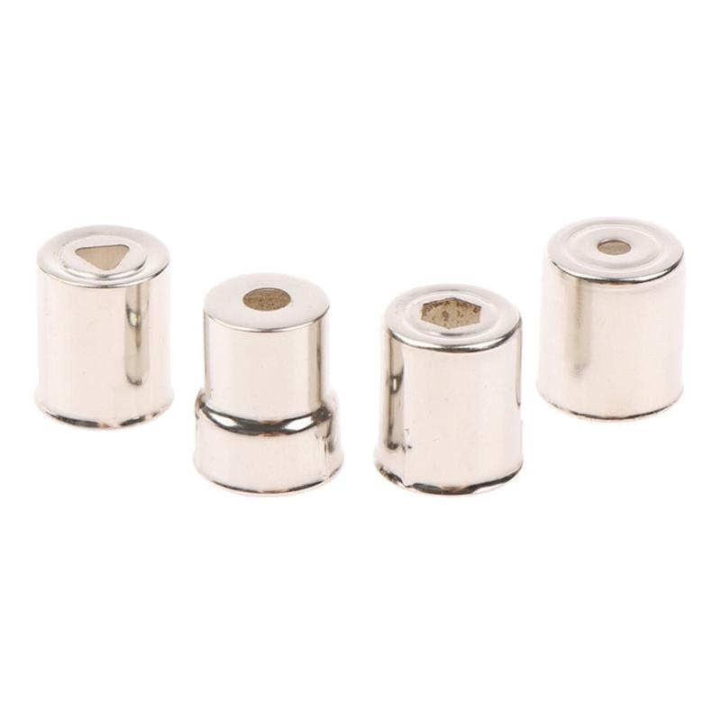 5PCS Microwave Oven Repair Caps Stainless Steel Magnetron Antenna Covers for Small Appliance Replacement Jobs at Home