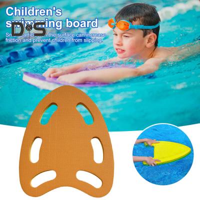 Kids Swimming Kickboard Swim Training Aid Pool Floating Board with 6 Handrail Holes Safety Swim Board for Beginners