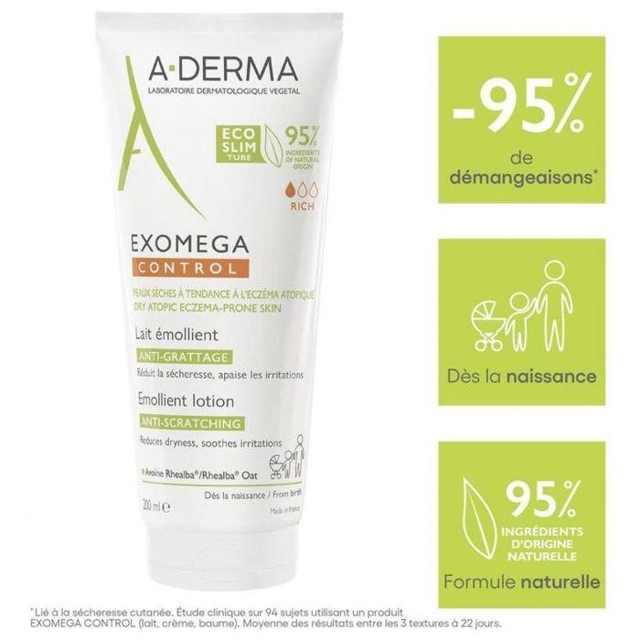 A-DERMA - Exomega Control Lait anti-grattage émollient 200 ml
