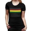 Rasta Flag Rasta Stripe TShirt for Women Round Neck Streetwear T Shirts Womens Tees Short Summer Clothes Tops