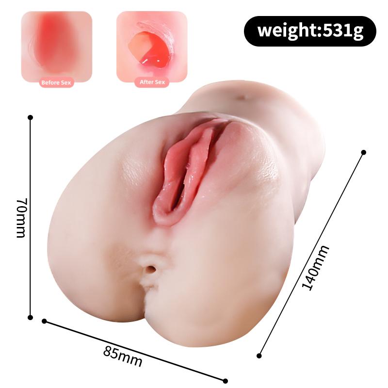 Men's Masturbator First Sex Virgin Hymen Pink Pussy Vagina Sex Anal Sex Adult Erotic Sex Toys Masturbation Cup