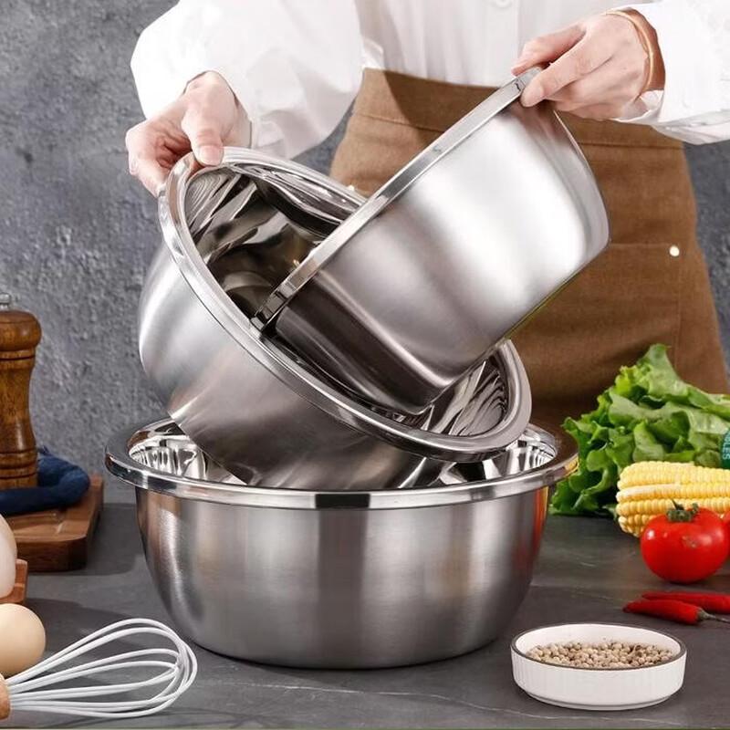 Ruhan Verdickte Edelstahl-Rührschüssel