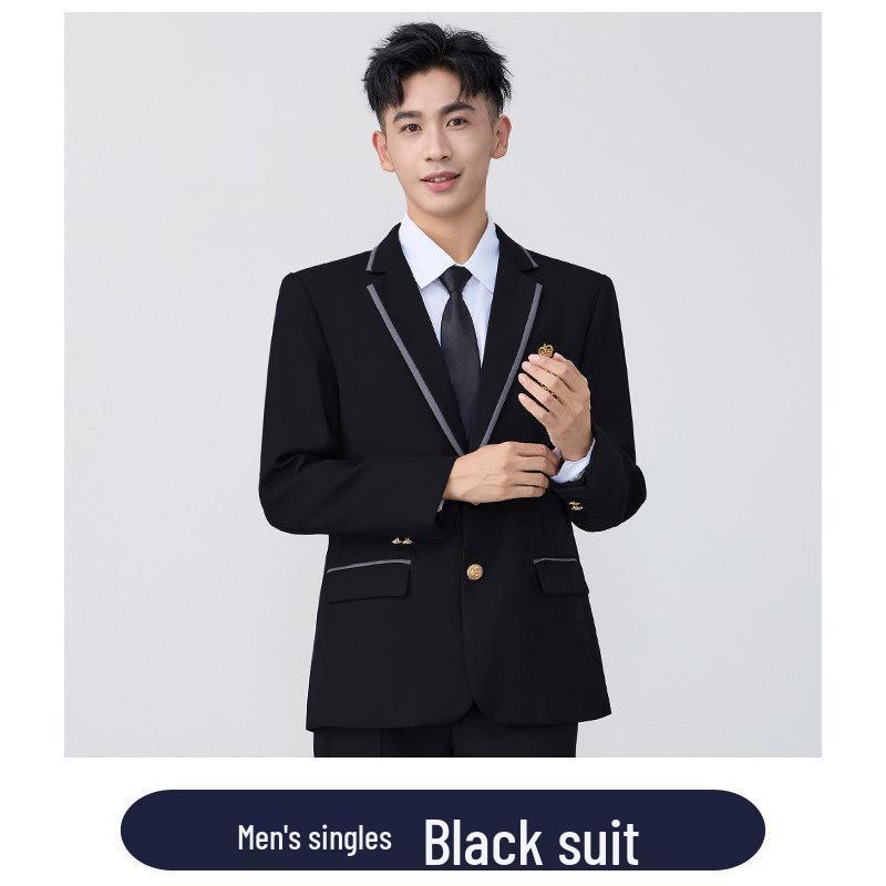 2026 Spring/Autumn College-Style Professional Suit Set for Men & Women - Student JK Uniform & Workwear